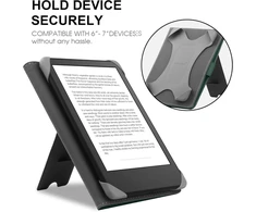 Hoyixi universalus dėklas 6.8 colių, 7 colių el. skaityklėms, suderinamas su Kindle Paperwhite 2024-2019/kobo Clara Hd/kobo Clara 2e odinis stovas apsauginis dėklas 6-6.8 colių Pocketbook/tolino/sony
