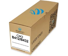 HP Suderinamas Oki B412/b432 toneris, juodas, 3000 psl.