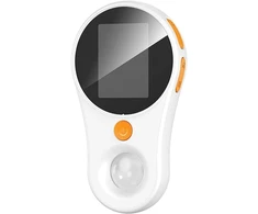 Hsthe Sea mini mikroskopas, 2.0 colių ips ekranas, 500x didinimas, nešiojamas kišeninis mikroskopas su 3 lygių reguliuojamu led apšvietimu, usb pc jungtis (baltas)
