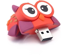 Hsthe Sea Usb atmintinė, 32g animacinis mielas raštas Usb 2.0 didelės spartos atminties kortelė, nešiojamas diskas duomenų saugojimui (pelėda)