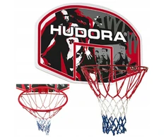 Hudora chicago krepšinio rinkinys lauke tinklelis lankas lenta plastikas 90x60cm
