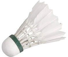 Hudora Speed Natural Plunksninis Kamuoliukas - Baltas