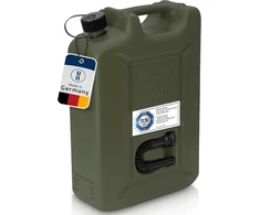Hünersdorff degalų kanistras, 20 l, alyvuogių spalvos