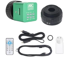 Hy-6210 elektroninis okuliaras, 0.5x adapterio lęšis, 4k įrašymas, 41mp vaizdas, pramoninis mikroskopas, kameros teleskopas, elektroninis okuliaras su nuotoliniu valdymu, numatytasis