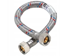 Hydroflex Lankstus vandens žarna su plieniniu pynimu, 3/8" x 3/8", 25 cm