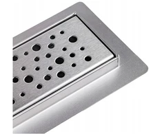Hydrosan Dl01 Wave G5 Satin linijinis latakas, 80 cm