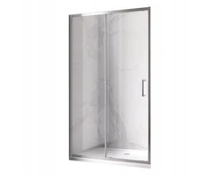 Hydrosan Dušo durys Kz14e chrom 135-140 cm 6 mm