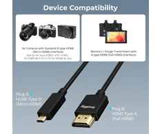 Hyper Hdmi 2.0 D-a Kabelis 100cm Plonas 4k 60hz Hdr