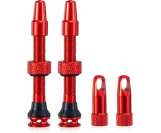 Hzjd Tubeless Presta Vožtuvai, Raudoni, 44 mm, 2 vnt.