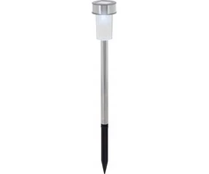 Ibergarden Įsmeigiama saulės Led lempa, sidabrinė, 36 cm