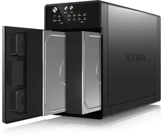 Icy Box Ib-rd3620su3 Išorinė 2 skyrių Raid sistema 3.5" Sata Hdd