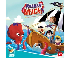Iello, Kraken Attack, stalo žaidimas, nuo 7 metų, 1–4 žaidėjai, 25 minutės žaidimo trukmė
