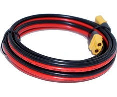 Ihaospace Xt60 ilginamasis laidas 1.8 m 72 coliai - 12awg Xt60 laido ilginamasis kabelis nuo vyriško iki moteriško, įkrovimo laidas, suderinamas su Ecoflow Powerstation saulės baterija 1.83 m
