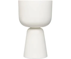 Iittala Nappula 1059792 keraminis vazonas 15,5 cm x 19 cm x 32 cm, baltas