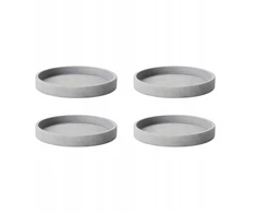 Ikea 4 vnt. boysenbar stovas - vidaus/lauko, šviesiai pilkas, 15 cm