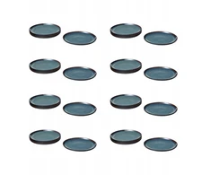 Ikea Gladelig mėlynas 25 cm lėkštės rinkinys (4 vnt.)