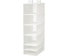 Ikea Skubb dėklas su 6 skyreliais, 35 x 45 x 125 cm, baltas