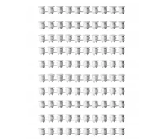 Ikea Variera Dangtelis, balta, 100 vnt.