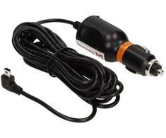 Įkroviklis automobilinis Mini Usb 3.5m kamerai, vaizdo registratoriui