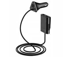 Įkroviklis priekis - galas 4x usb 12v 24v 2400ma