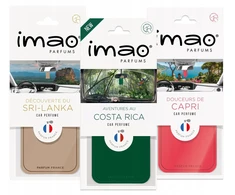 Imao Automobilio kvapas rinkinys 3 Kortelės Costa Rica / Capri / Sri-lanka