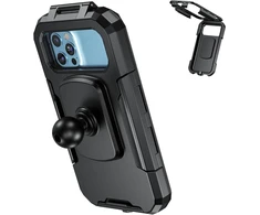 Imestou Vandeniui Atsparus Motociklo Telefono Laikiklis, 360° Sukamas