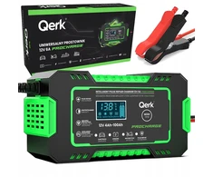 Impulsinis automobilinis akumuliatoriaus įkroviklis 12v 6a su akumuliatoriaus atnaujinimo funkcija Qerk