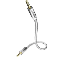 In-akustik Premium Ii 3.5 mm jack kištukas į 3.5 mm mini jack kištuką 3,0 m baltas