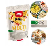 Incola universalus mišinys be glitimo, 500g, veganiškas, be kviečių, be sojų