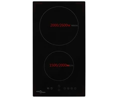 Viryklė Indukcinė kaitlentė su 2 kaitvietėmis, stiklas, 3500W