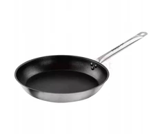 Indukcinė keptuvė neprideganti 32 cm nerūdijančio plieno Mega-m