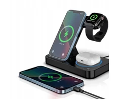Indukcinis įkroviklis iphone magsafe 3in1 įkrovimo stotelė 3in1