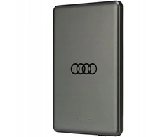 Indukcinis Powerbank Audi Big Logo Magsafe 15w 5000mah, pilkas