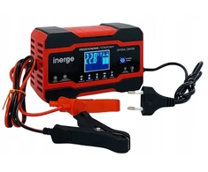 Inerge automatinis 7 pakopų 12v 24v 10a įkroviklis su remonto funkcija, lenkiškos ikonos