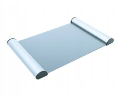 Informacinė lentelė ant durų 105x297 mm su aliuminio profiliu