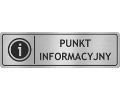 Informacinis ženklas "punkt Informacyjny" - nerūdijantis plienas
