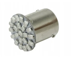 Inion Led automobilinė lemputė R5w R10w P5w P21w Ba15s 12v Dc, raudonos spalvos