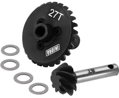Injora 8t/27t pavarų perjungimo plieninės sraigtinės pavaros, skirtos Scx10 Ii Scx10 Iii Utb10 Scx10 Pro (perjungimas 11%)