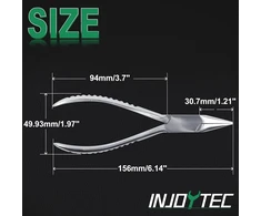 Injoytec grandinės replės, nerūdijančio plieno akinių remonto replės, reguliavimo įrankiai, optiniai įrankiai, daugiafunkcinės precizinės replės, dėžutės tipo jungties konstrukcijos replės juvelyrinių dirbinių gamybai