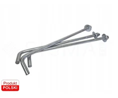 Inkaro varžtas Mauerlat L 14x400mm Cinkuotas 1 vnt.