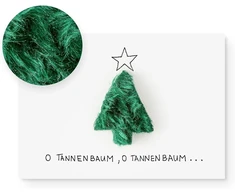 Inkognito Pliušinis atvirukas, proga: "fluffy" motyvas: "pliušinis atvirukas Oh Tannenbaum", autorė: Barbara Dienz-sengmüller, prekės numeris: 20813, Berliner Verlag
