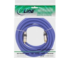 Inline rca vaizdo / skaitmeninis audio kabelis paauksuoti kontaktai 1x rca kištukas / kištukas 5 m