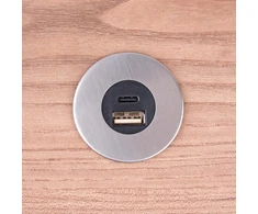 Integruotas Usb 2.0 ir Usb-c įkrovimo centras, nerūdijančio plieno