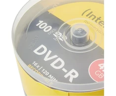 Vinilinė plokštelė Intenso Dvd-r 16x greitis 4.7gb (100 vnt. Dvd diskų)