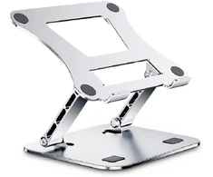 Inter-tech Nbs-300 nešiojamojo kompiuterio stovas 11" - 17", sidabrinis