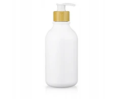 Interlook skysto muilo dozatorius buteliukas su dozatoriumi geliui skysčiui 500ml 0,5l bambukas