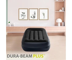 Intex pripučiamas čiužinys su dviguba pagalvės atrama ir fiber-tech rp technologija, pripūsto dydis: 99 cm x 191 cm x 42 cm (64122)