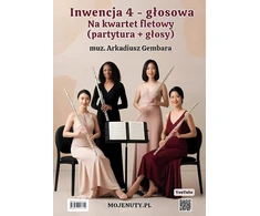 Inwencja 4-balsis fleitų kvartetui - muz. Arkadiusz Gembara