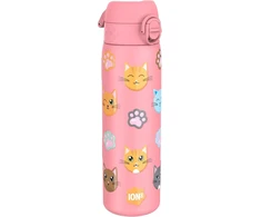 Ion8 Vakuuminiu būdu izoliuotas nerūdijančio plieno gertuvė 500 ml, nepralaidi, atidaroma viena ranka, saugus užraktas, galima plauti indaplovėje, su rankena, lengvai valoma, patvari ir atspari įbrėžimams, Cats