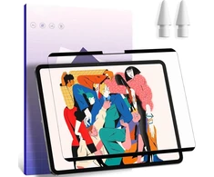 Iprokko 2 magnetinių popieriaus ekrano apsaugų paketas, suderinamas su Ipad Pro 11 (2022, 2021, 2020, 2018) ir Ipad Air 5 (2022) ir Ipad Air 4 kartos 10,9 colio matiniu popieriaus plėvelės ekrano apsauga